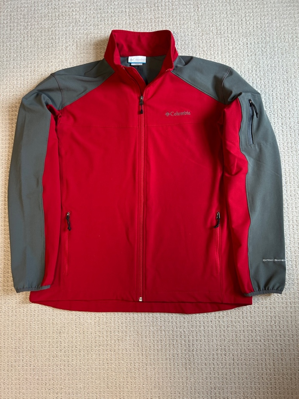 Columbia Omni-Shield Soft Shell Full Zip Jacket